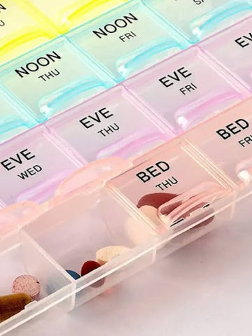 Weekly Pill Organizer Box