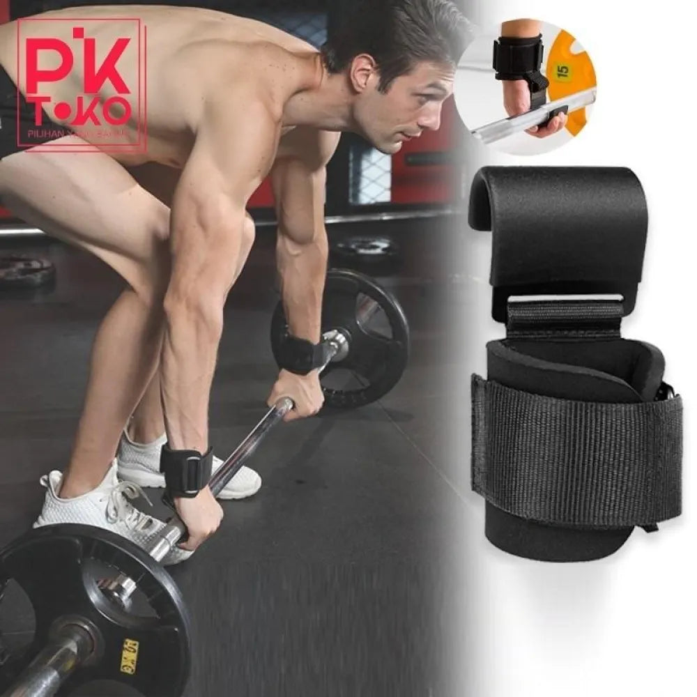 Weight lifting hand grip pair of 1