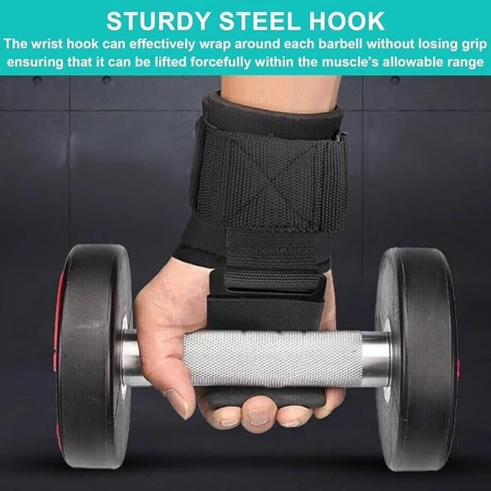 Weight lifting hand grip pair of 1