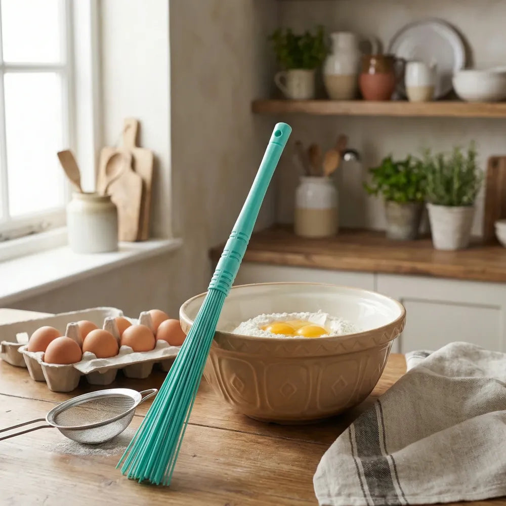 Wet & dry floor broom - home kitchen