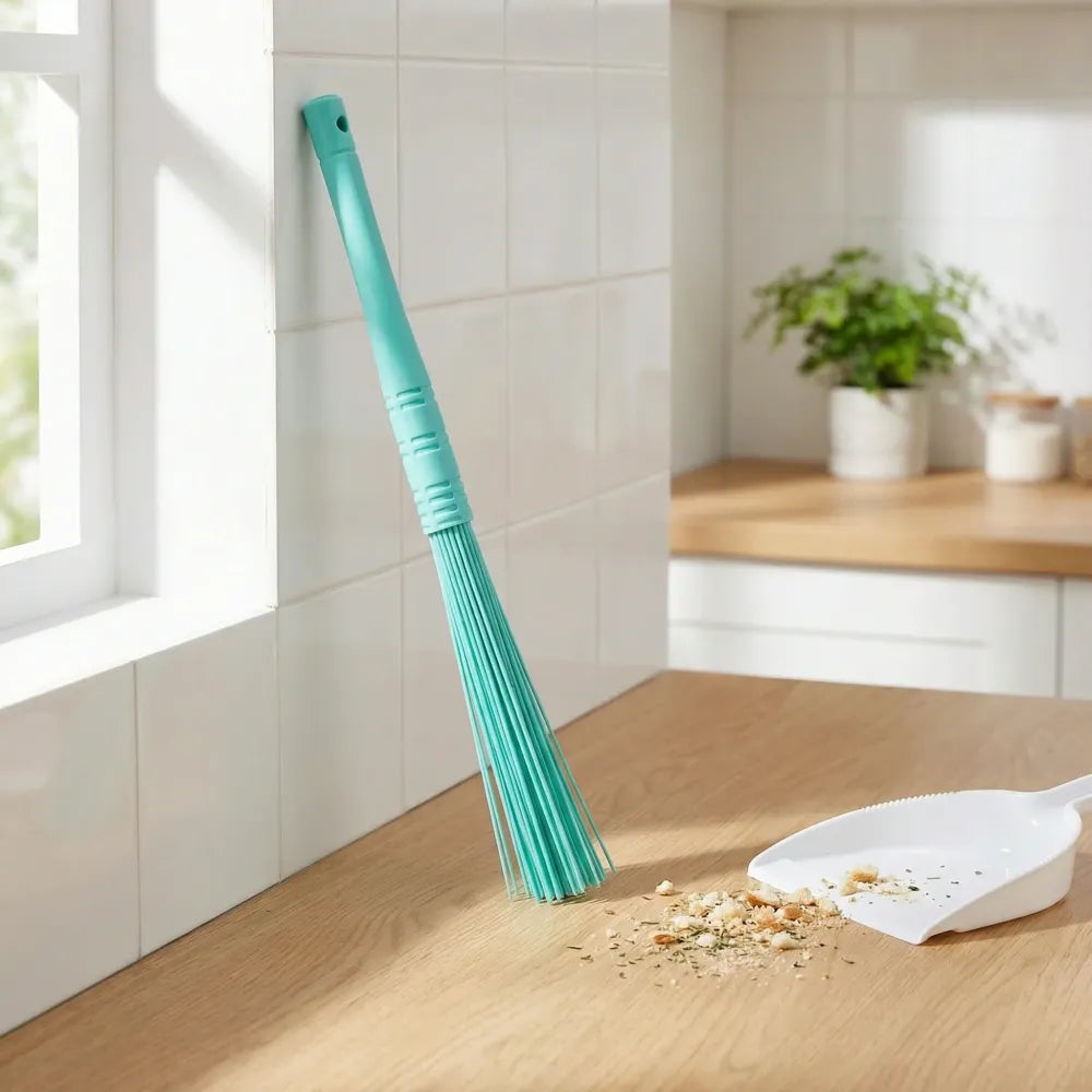 Wet & dry floor broom - home kitchen
