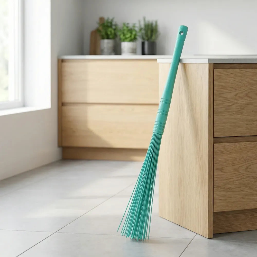 Wet & dry floor broom - home kitchen