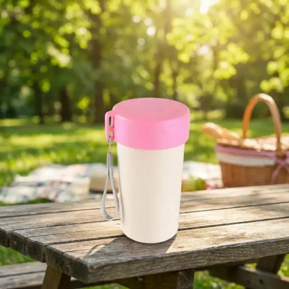 Wheat straw travel coffee cup - home & kitchen
