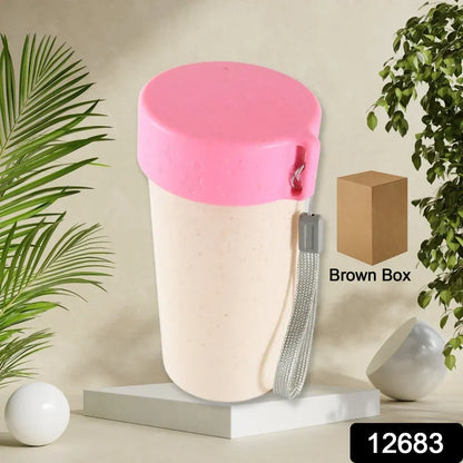 Wheat straw travel coffee cup - home & kitchen