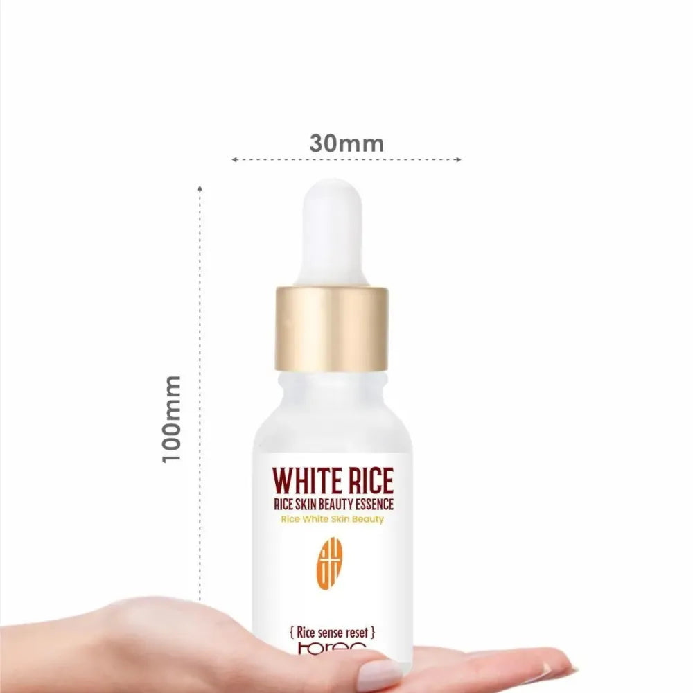 White rice face serum (pack of 2)