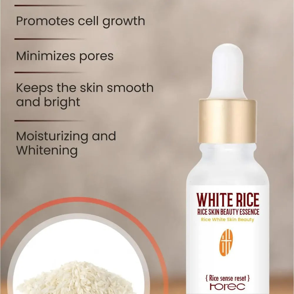 White rice face serum (pack of 2)