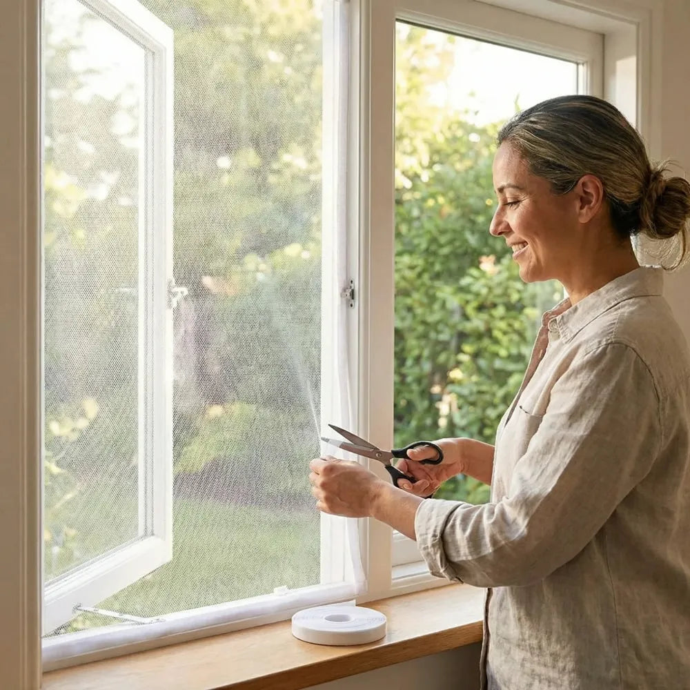 Window screen mosquito netting suprcrne tomoving