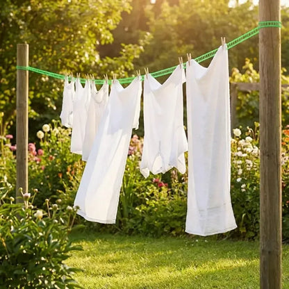 Windproof nylon clothesline – pack of 2