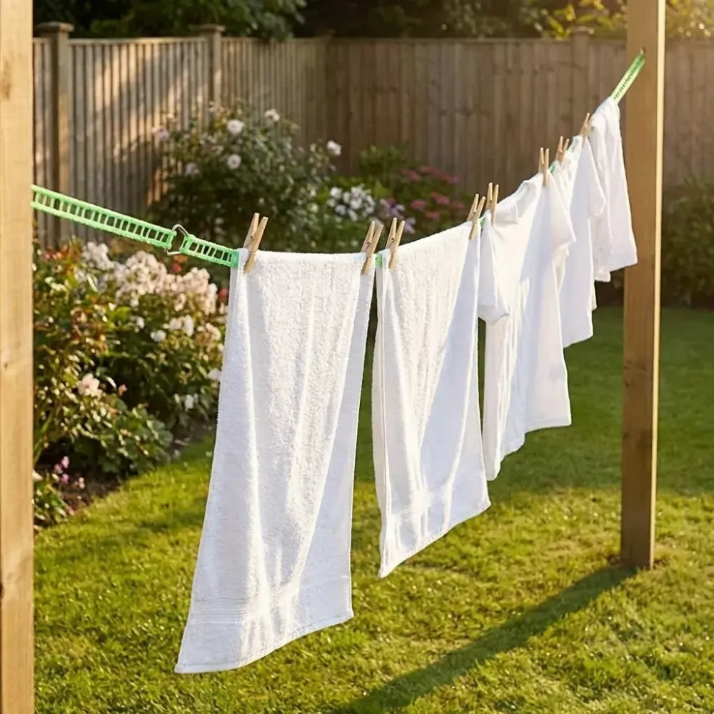 Windproof nylon clothesline – pack of 2