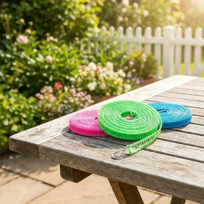 Windproof nylon clothesline – pack of 2
