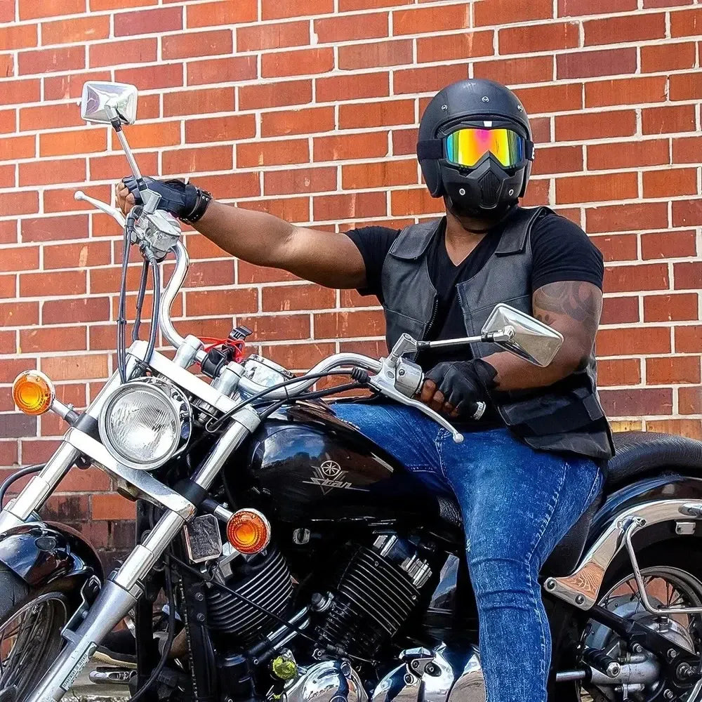 Windproof uv-protected motorcycle goggles - automotive