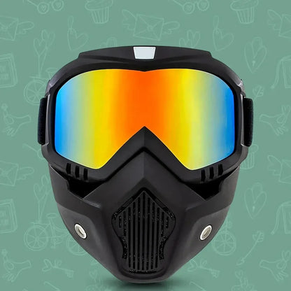 Windproof uv-protected motorcycle goggles - automotive