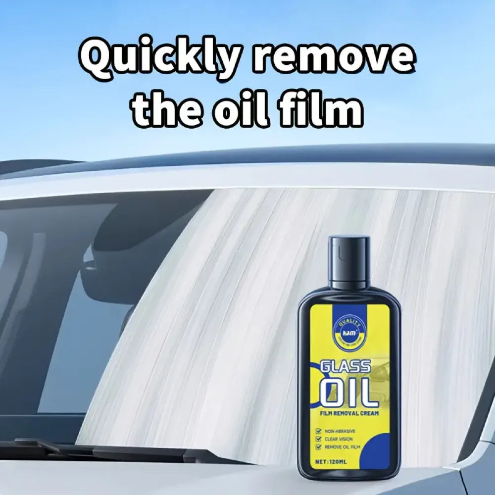 Windshield oil film remover - car and bike accessories