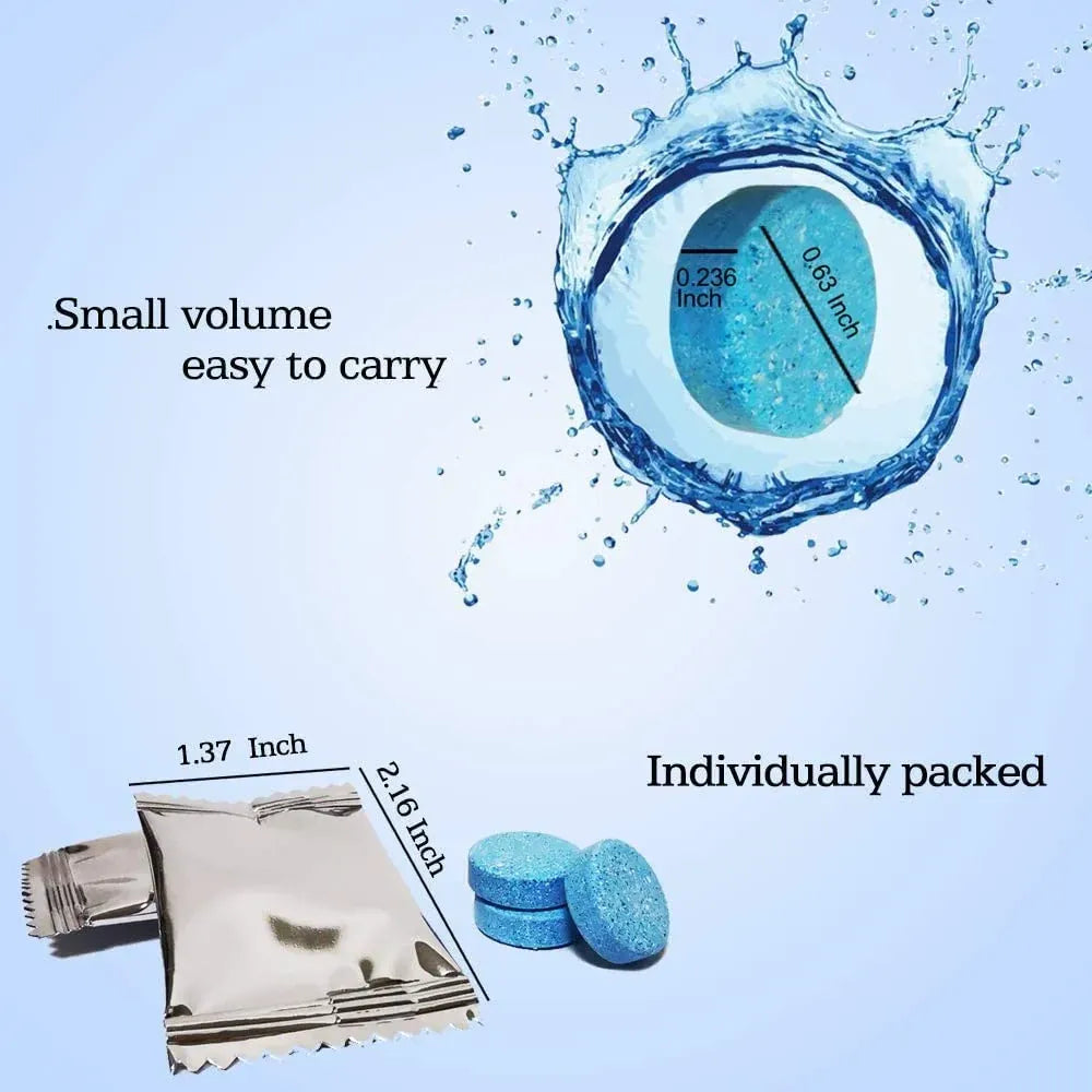 Windshield washer tablets – pack of 10