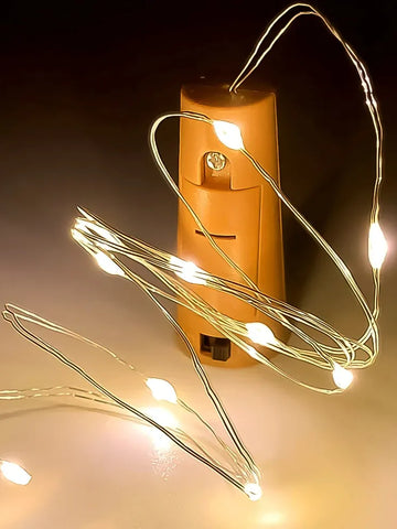Wine Bottle Cork Lights