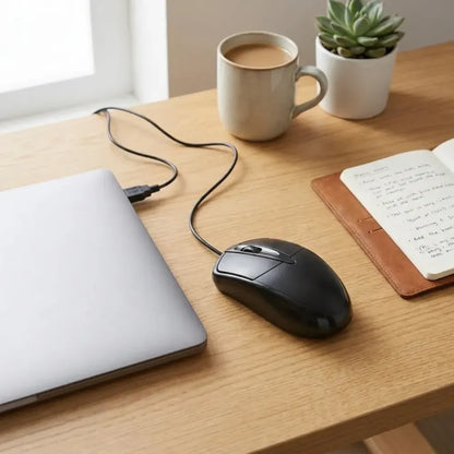 Wired optical mouse - accessories