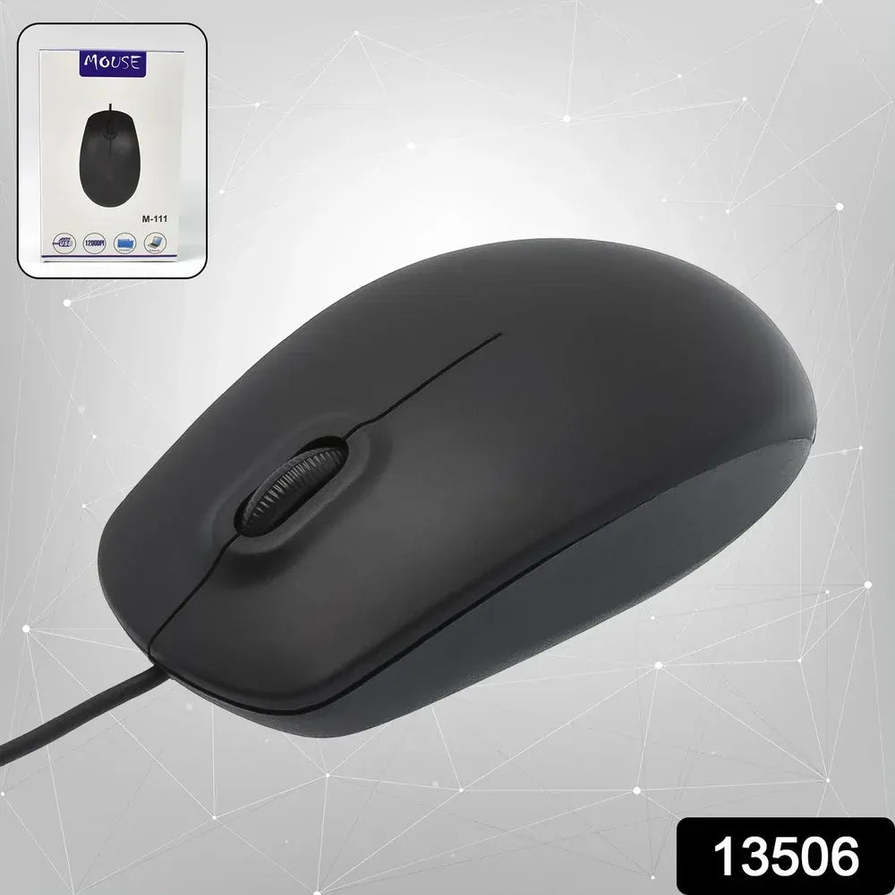 Wired optical mouse m-111 - accessories