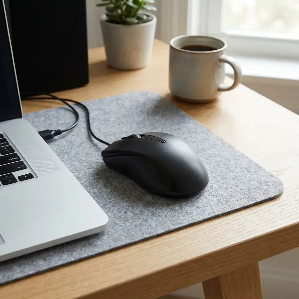 Wired optical mouse x2 - accessories