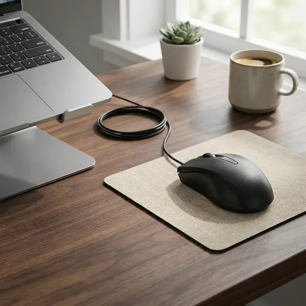 Wired optical mouse x2 - accessories