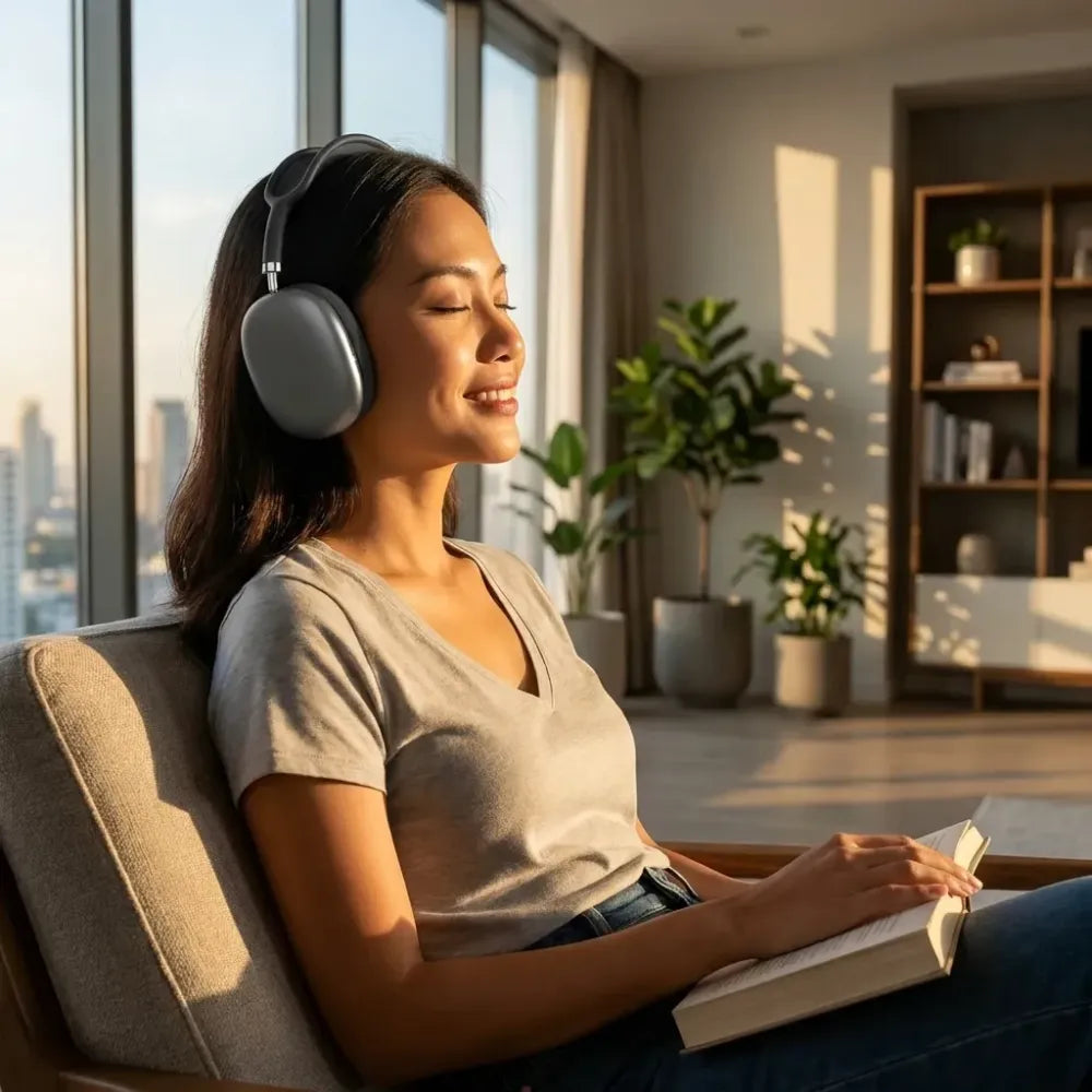 Wireless bluetooth ear headphones