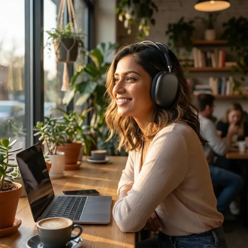 Wireless bluetooth ear headphones