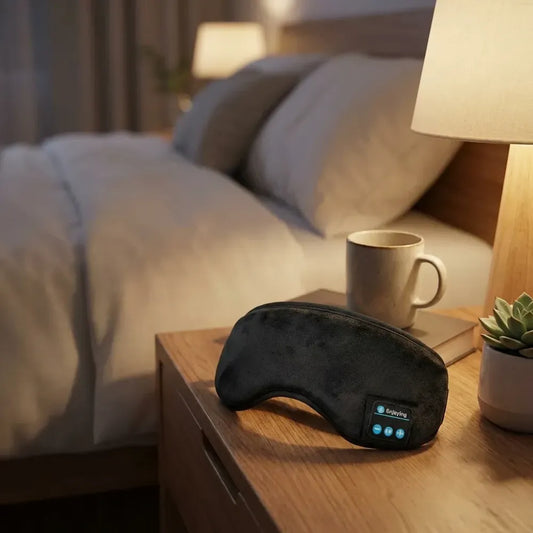 Wireless bluetooth eye mask with music
