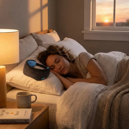 Wireless bluetooth eye mask with music