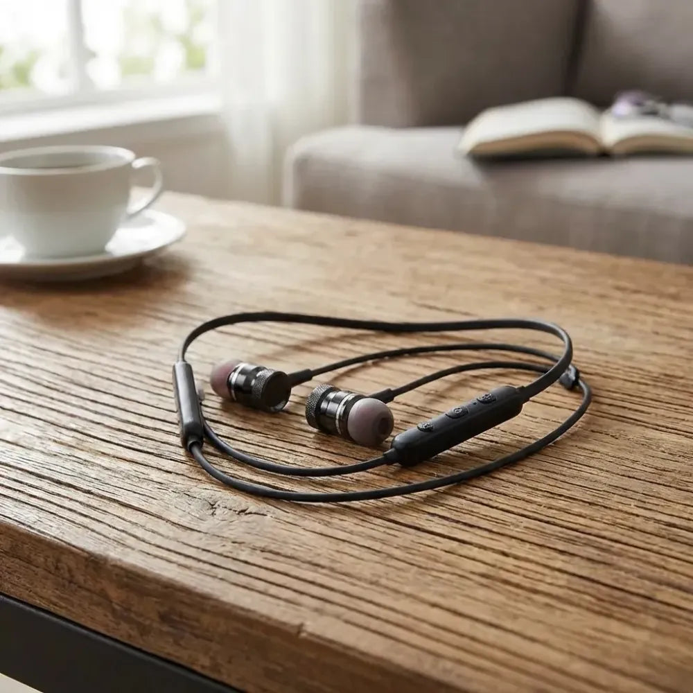 Wireless bluetooth stylish look neckband