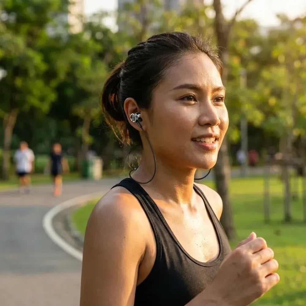 Wireless bluetooth stylish look neckband