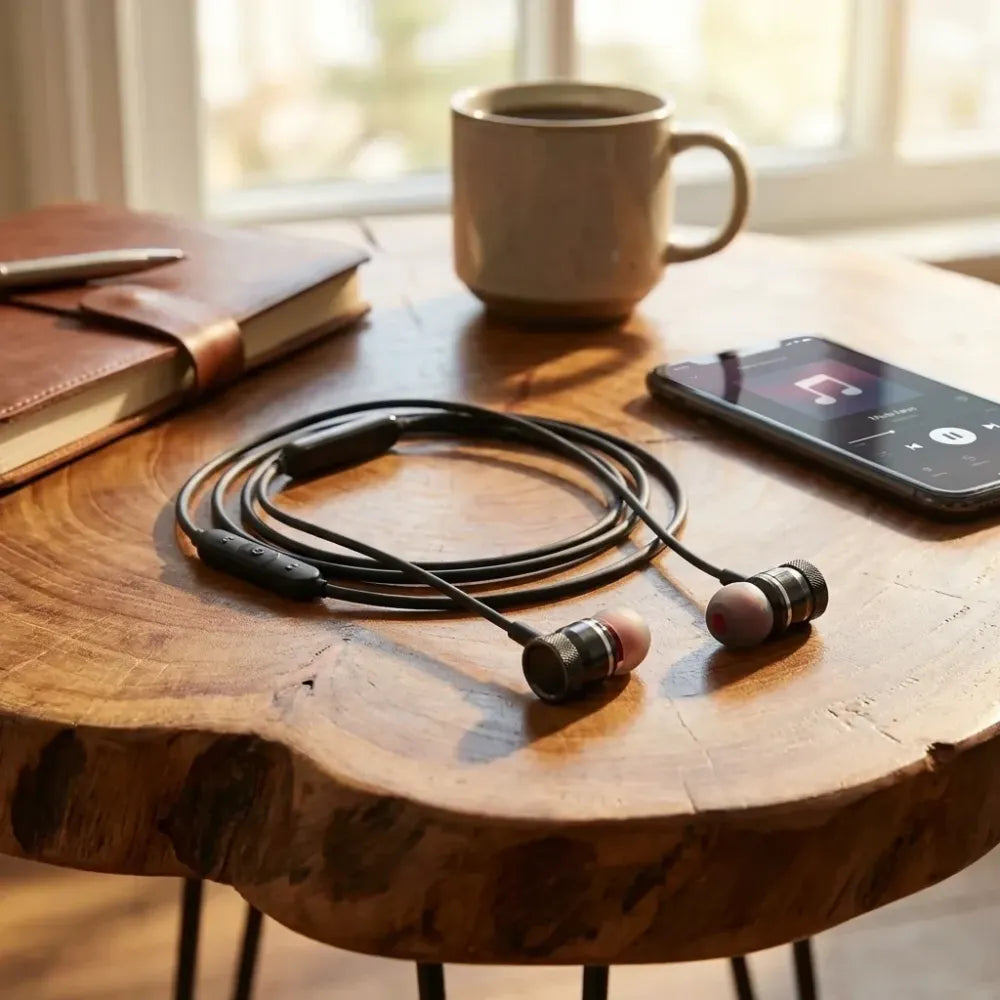 Wireless bluetooth stylish look neckband