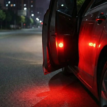 Wireless door projector lights
