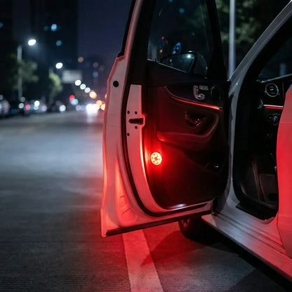 Wireless door projector lights