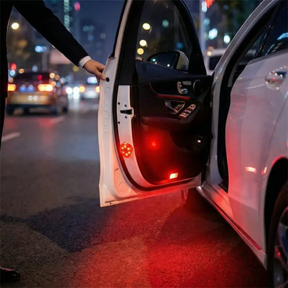 Wireless door projector lights