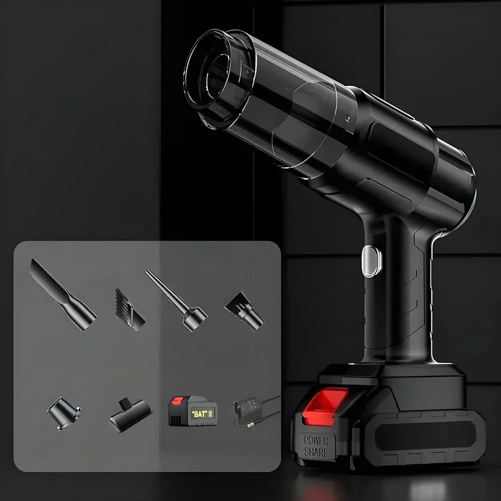Wireless handheld vacuum and blower - automotive