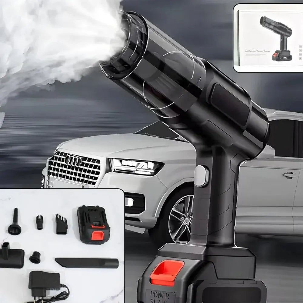 Wireless handheld vacuum and blower - automotive