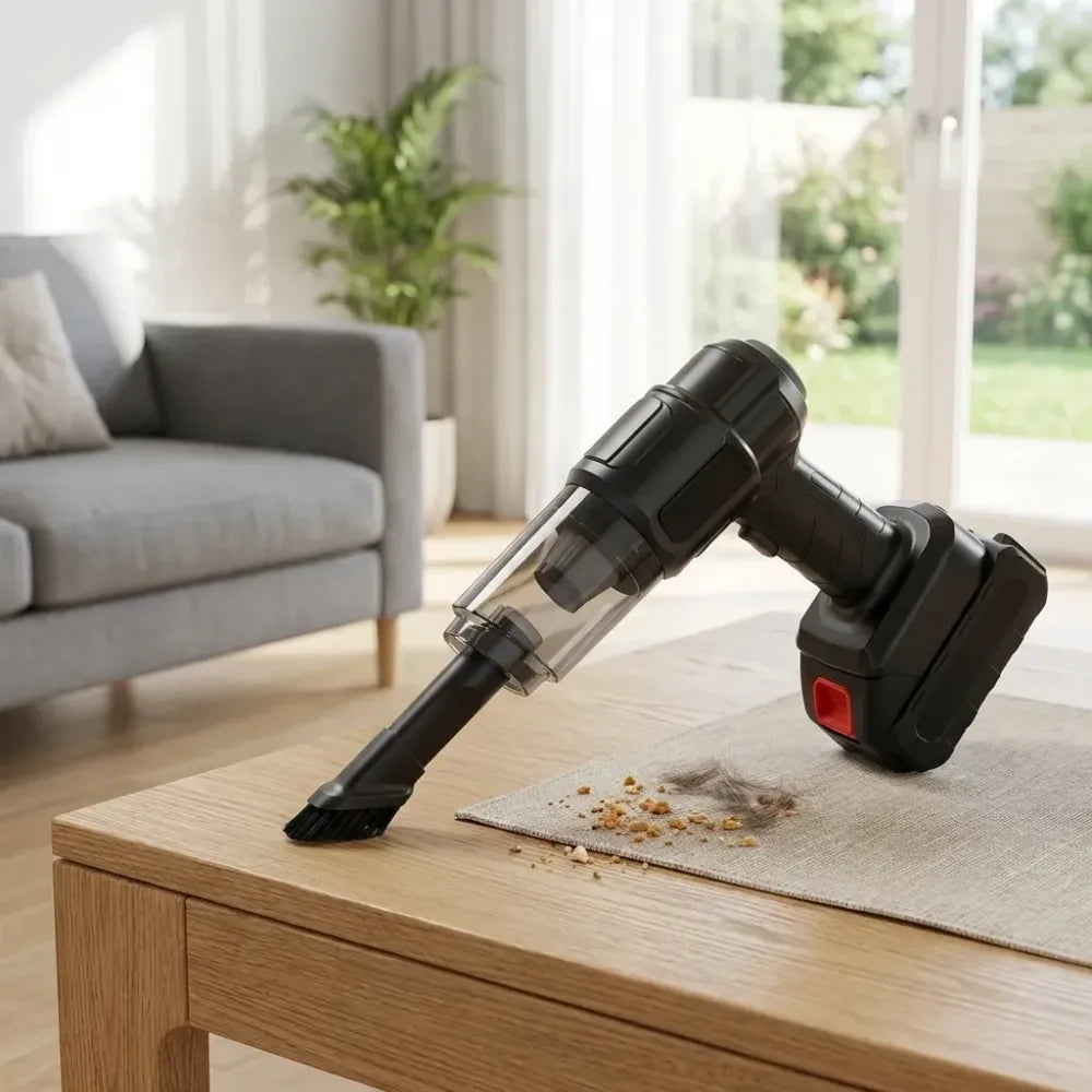Wireless handheld vacuum and blower - automotive