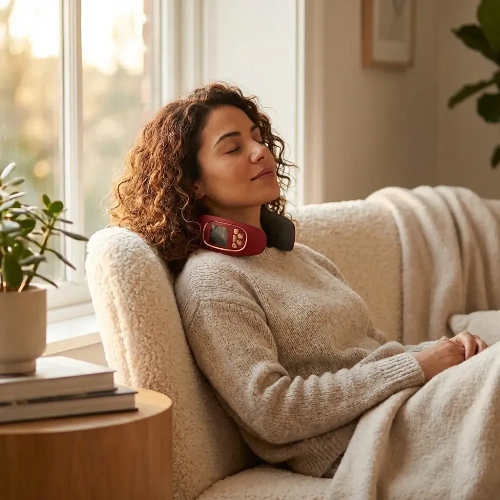 Wireless neck & back massager - health beauty