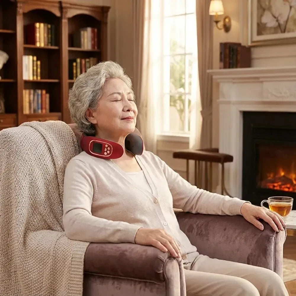 Wireless neck & back massager - health beauty