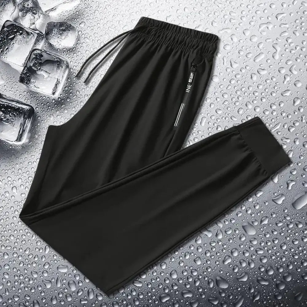 Women’s black lycra track pants – pack of 2