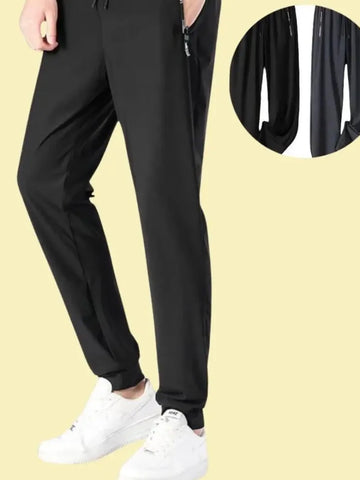 Women's Black Lycra Track Pants – Pack of 2