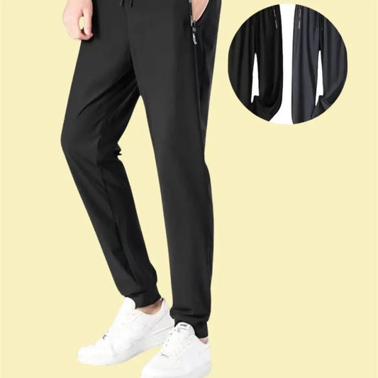 Women’s black lycra track pants – pack of 2