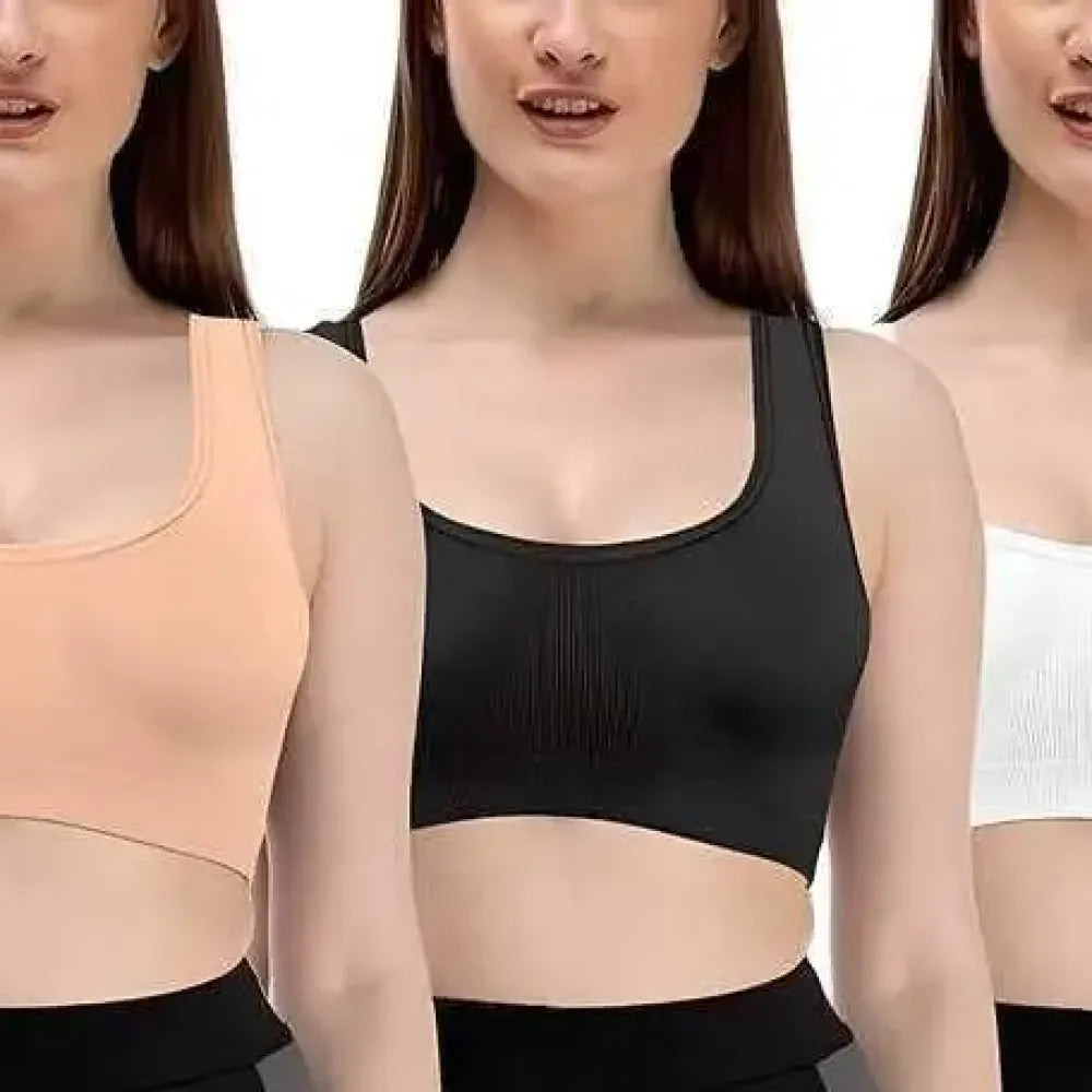 Women’s multicolor air bra – pack of 3