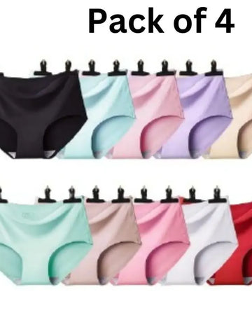 Women's Seamless Underwear – Pack of 4
