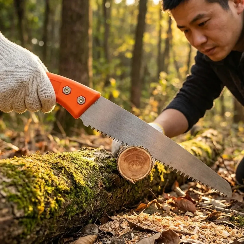 Wood pruning saw for trimming