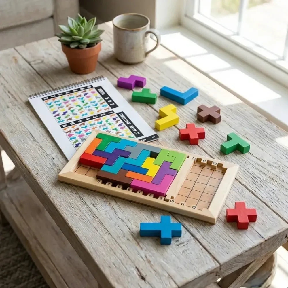 Wooden baby mind game - toys