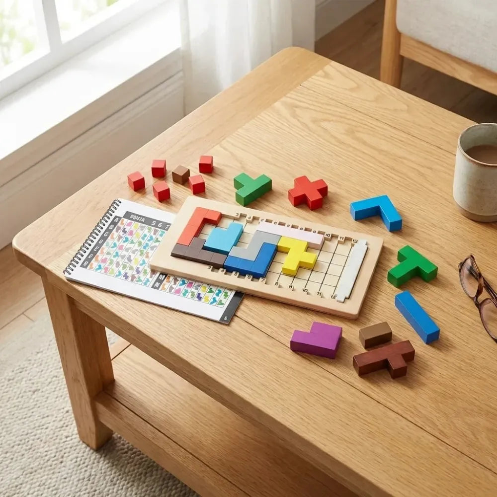 Wooden baby mind game - toys
