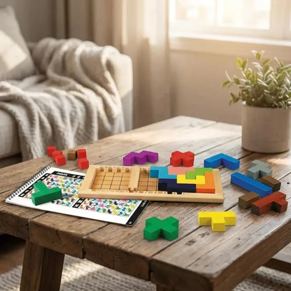 Wooden baby mind game - toys