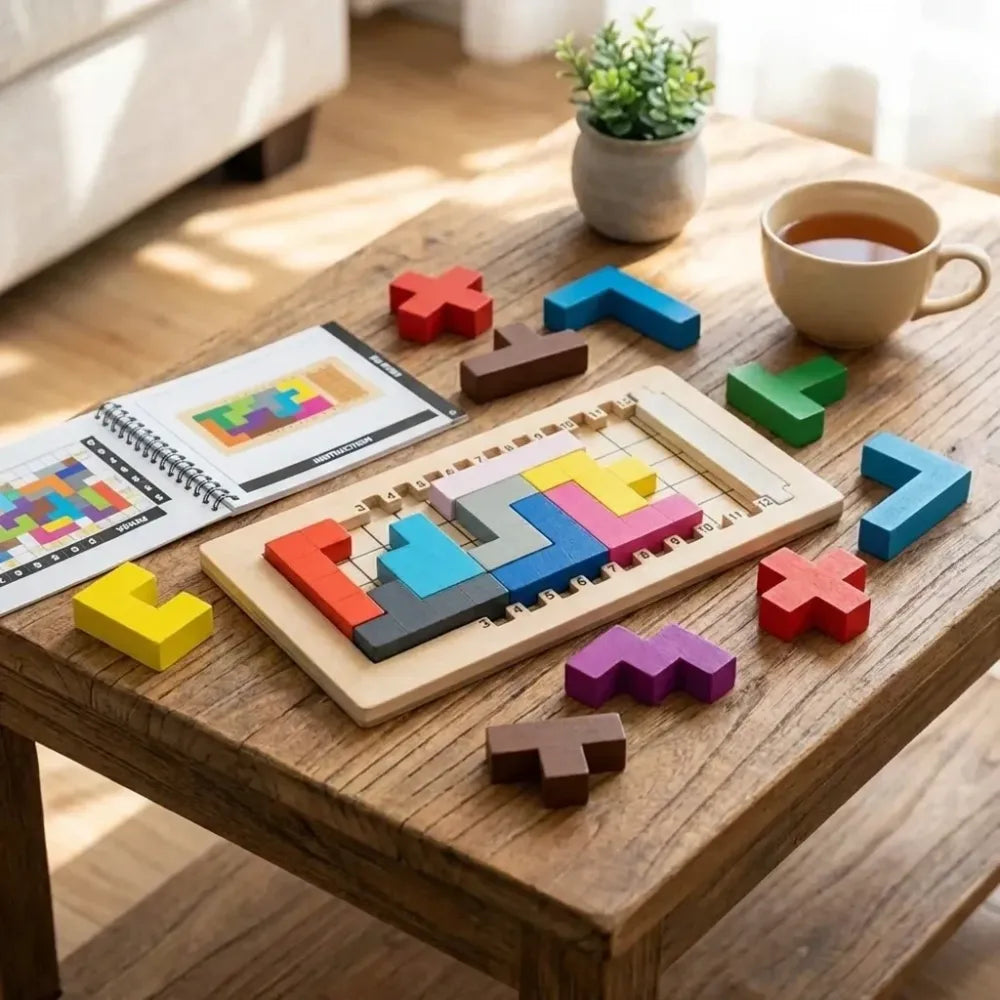 Wooden baby mind game - toys