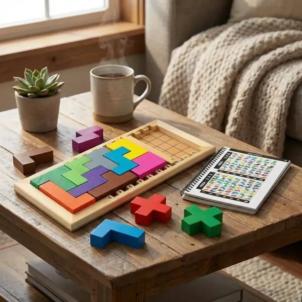 Wooden baby mind game - toys