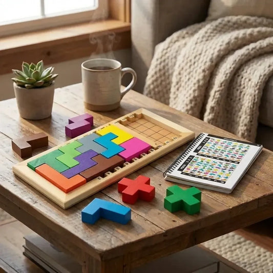 Wooden baby mind game - toys